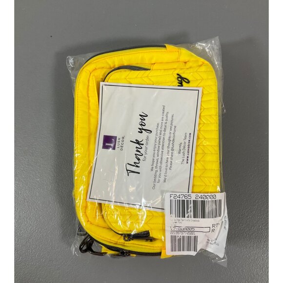 Lug Ranger Mini Crossbody Bag - Compact Yellow Travel Pouch for Women, Chic Styl - Picture 3 of 6